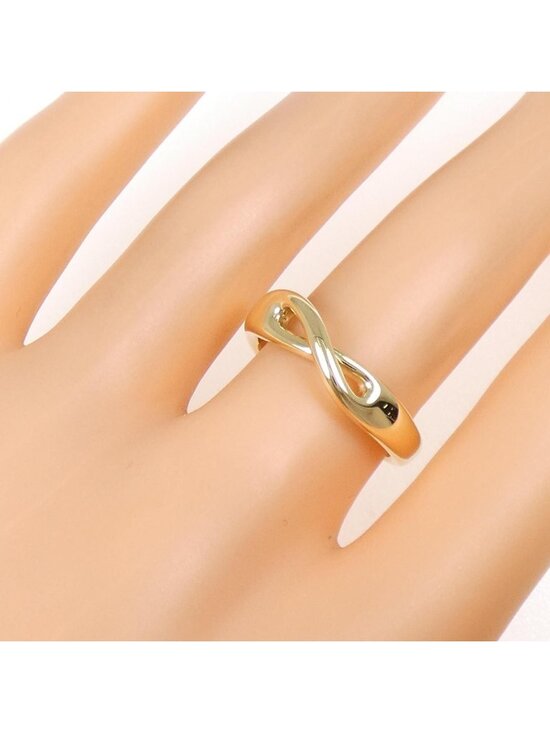Tiffany & Co. Sterling Silver Figure 8 Signature Infinity  Tiffany & Co Figure Ring
